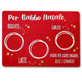 Tovaglietta Babbo Natale Personalizzabile