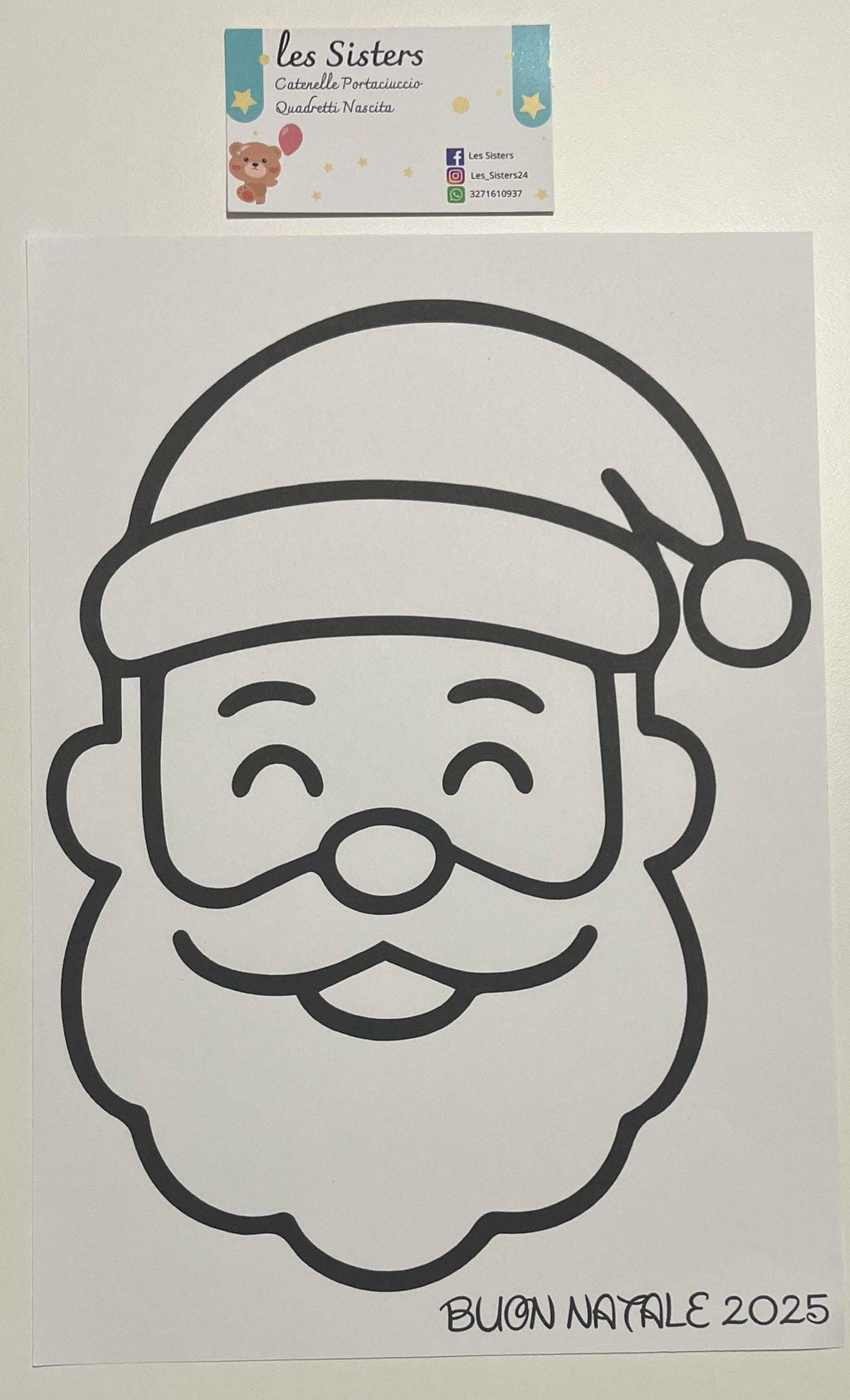 Kit natalizio per bambini – Certificato ufficiale dei buoni di Babbo Natale, Disegno e letterina – Natale 2025.