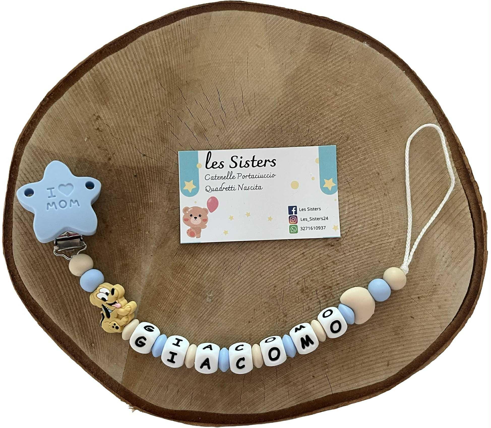 Catenelle portaciuccio a stella personalizzate