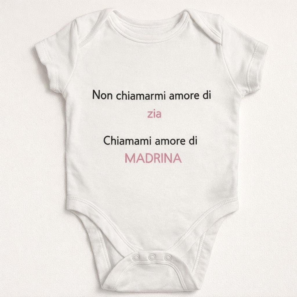 Body neonato personalizzato con grafica • Nome bambino • Regalo nascita • Body Made in Italy