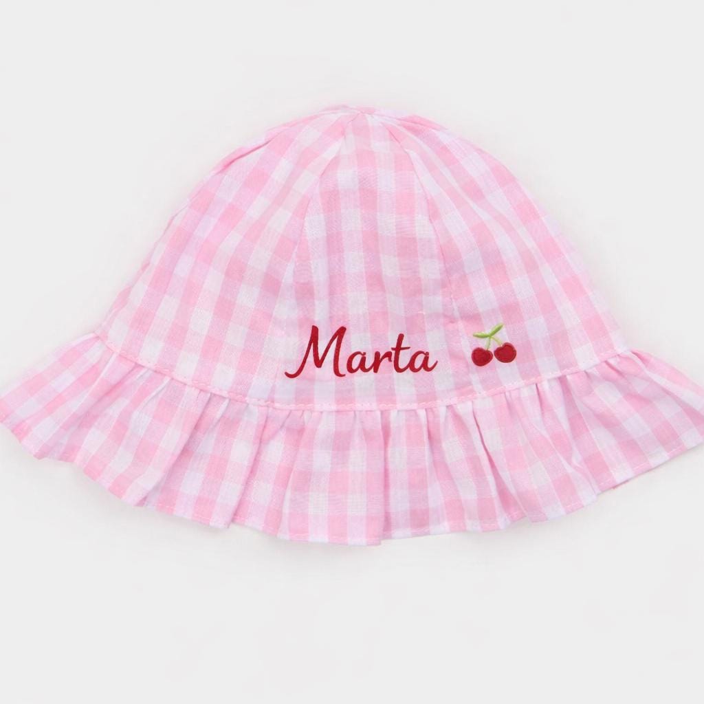 Bucket Hat Personalizzato con scritta, Cappello pescatore Unisex