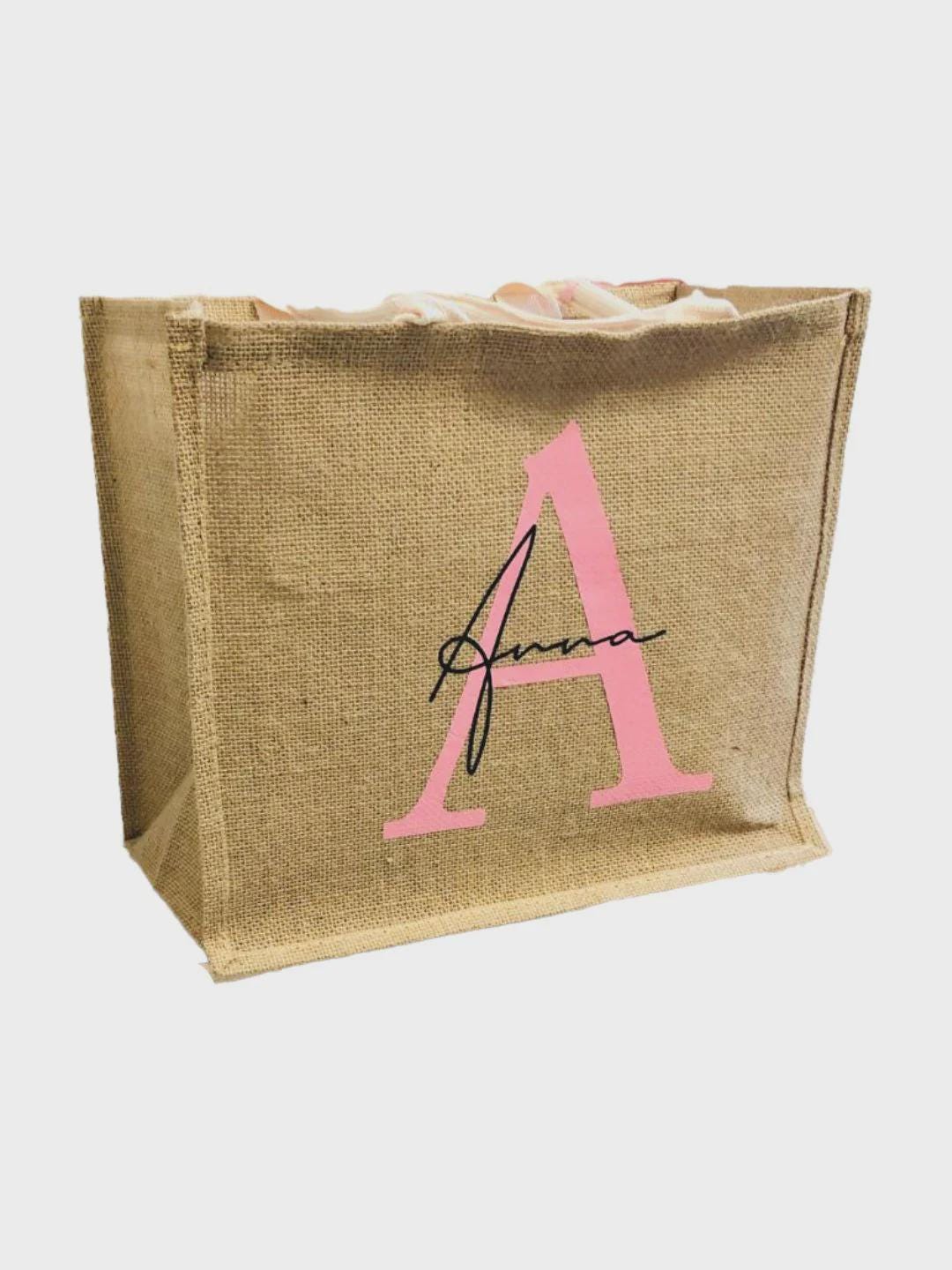 Borsa Mare con nome e iniziale personalizzata