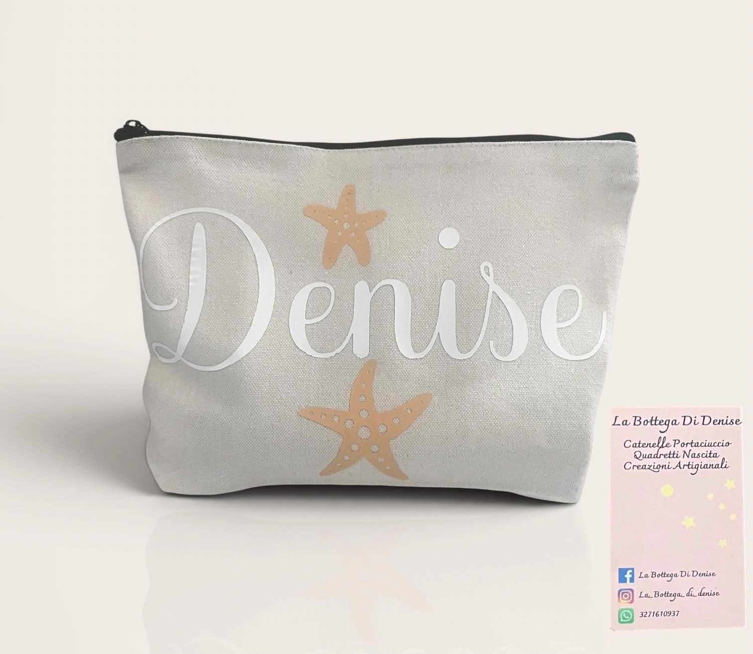 Borsa Mare con nome e iniziale personalizzata